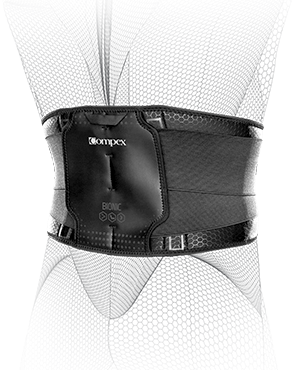 Faja Compex Bionic Back. Protección en el deporte o en tus actividades diarias.