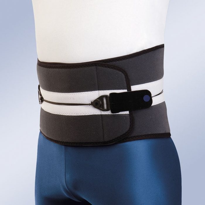 Faja semirrída Star Brace corta. Facilita la ventilación y absorción de la humedad.