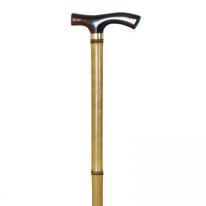 Bastones y muletas. Muletilla puño plástico bambú