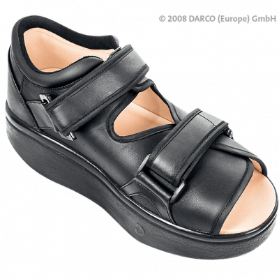 Zapato postquirúrgico para ulcerados de Darco.