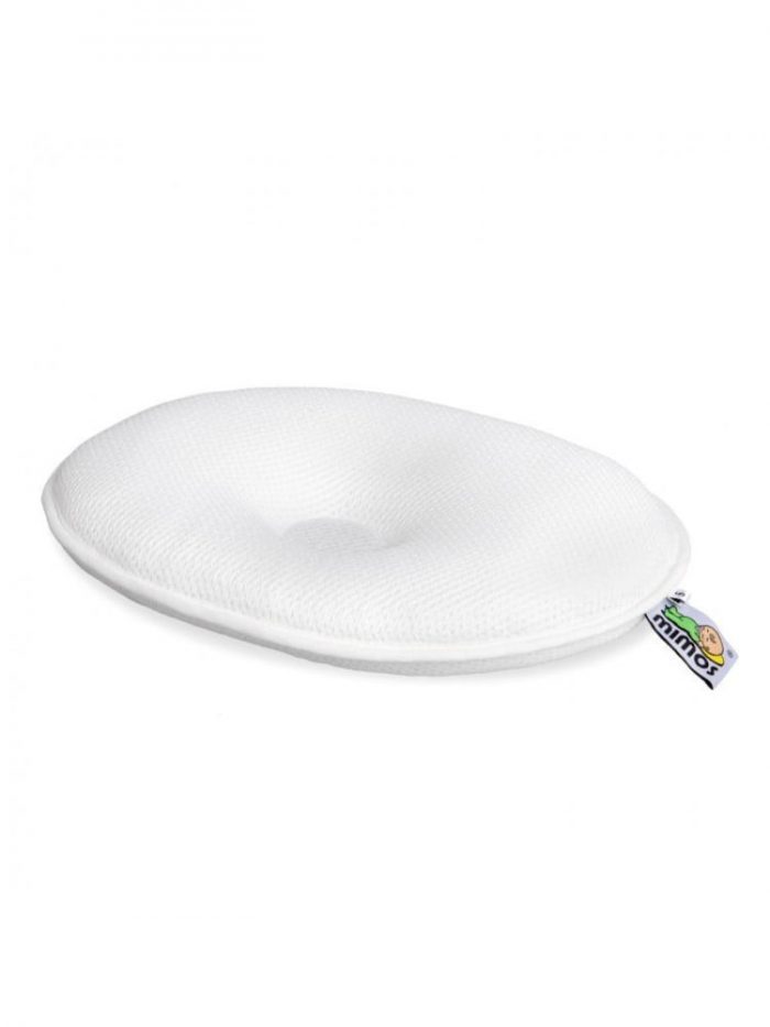 Cojín para plagiocefalia MIMOS. Deformidad de la cabeza del bebé producida por una postura determinada que actúa modificando la forma de la cabeza del niño.