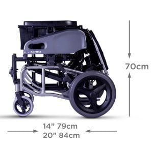 Silla basculante VIP2. Plegable y muy ligera.