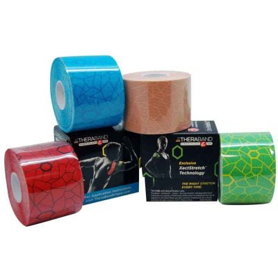 Vendaje neuromuscular Theraband.