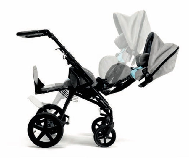 Silla Gémini-2. Vista lateral.